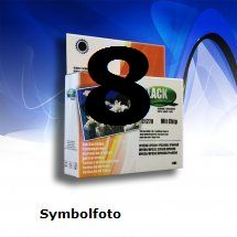 BCI-6Set K8 8 kompatible Patronen f�r PIXMA iP8500  ,  i9950