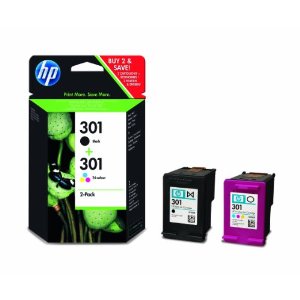 HP 301 Set CR340EE  2 Original Tintenpatronen black + colour f�r HP Deskjet 1000 J110a 1050 2050 J510a 3050 J610a