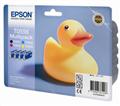 T055640 Original Tintenpatronen alle 4 Farben f�r EPSON Stylus Photo RX420 , RX421 , RX425, RX520