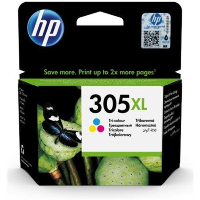 HP 305XL Original Color ca. 200 S. 3YM63AE für HP Deskjet 2700, HP DeskJet 2720, HP DeskJet Plus 4120, HP Envy 6020, HP Envy Pro 6420