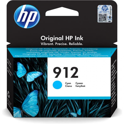 HP 912 cyan 3YL77AE Originalpatrone für HP Officejet Pro 8010, 8012, 8014, 8015, 8020, 8022, 8023, 8024, 8025