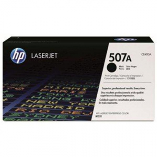 HP CE400A 507A HP Original Tonerkartusche ca. 5.500 S. black für Laserjet Enterprise 500 Color M551DN M551N M551XH M575DN M575F
