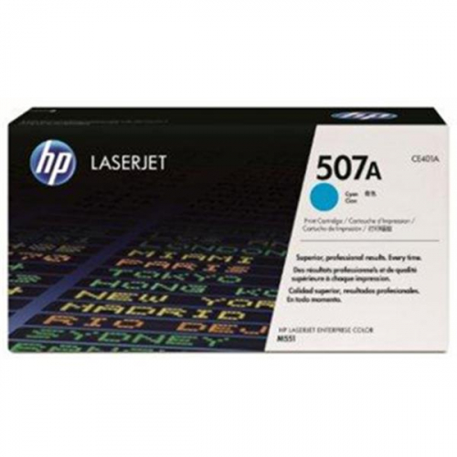 HP CE401A 507A HP Original Tonerkartusche ca. 6.000 S. cyan für Laserjet Enterprise 500 Color M551DN M551N M551XH M575DN M575F