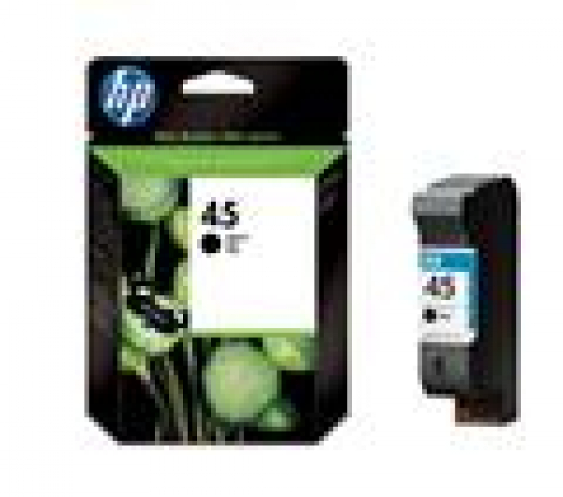 HP 45 / 51645AE Original black f�r HP Deskjet 450CI 450 CI  450CBI 710C 712C/ 720C 722C 810C 812C 815C 820C/ 820CSE 820 CSE 820CXI 830C 832C 850K 850C 850CXI 870K 855C 855 CXI 855CSE 870 870C 870CSE 870CXI 880C 882C 890 890CM 890C 890CSE 890CXI  895CSE 89