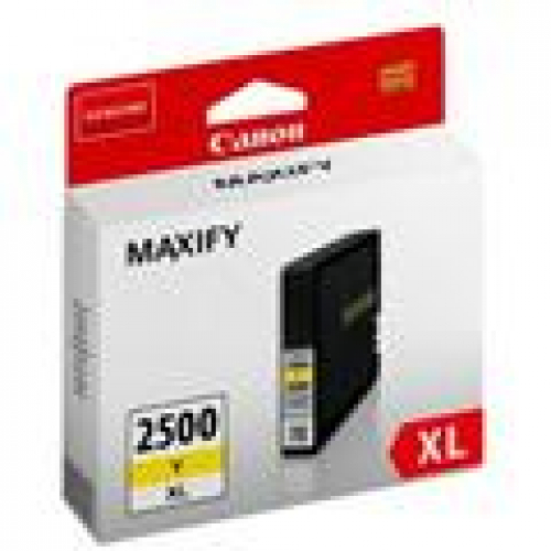 PGI-2500XL Y Original Tintenpatrone ca. 795 S. yellow für Canon Maxify iB4050 iB4150 MB5050 MB5150 MB5350 MB5450