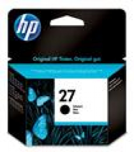 HP 27 / C8727AE Originalpatrone black HP Deskjet 1600C 1600CM 3320 3320V 3323 3325 3420 3420V 3425 3520V 3520W 3535/ 3550 3600 3645 3647 3650 3745 3840 3843 3845 3847 4255 Officejet 4255 4215 4215V 4215XI  4219 5610 PSC1110 PSC1140V PSC1118 PSC1200 PSC121
