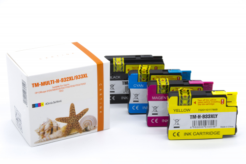kompatible Tintenpatronen je 1 x black/cyan/magenta/yellow geeignet für HP Officejet 6100 H611a 6600 6700 Premium