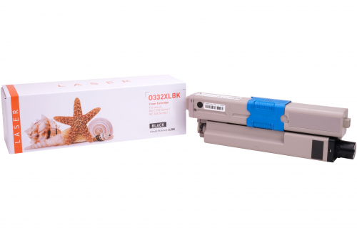 46508712K kompatible Tonerkartusche ca. 3.500 S. black für OKI C332dn C332dnw MC363dn MC363dnw MC363n