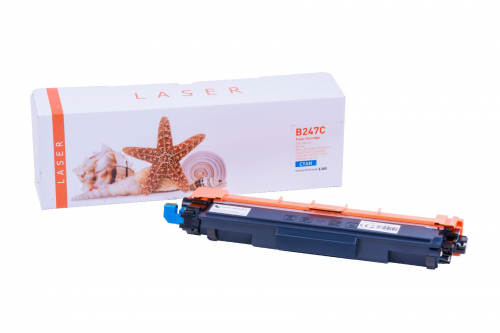 TN-247C K kompatible Tonerkartusche ca. 2.300 S. cyan für brother DCP-L3510CDW DCP-L3510CDWn DCP-L3550CDW DCP-L3550CDWn HL-L3210CDW HL-L3210CDWn HL-L3230CDW HL-L3230CDWn HL-L3270CDW HL-L3270CDWn MFC-L3710CW MFC-L3710CWn MFC-L3730CDN MFC-L3750CDW MFC-L3750