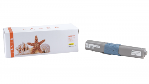 AK-44973533 kompatible Tonerkartusche ca. 1.500 S. yellow für OKI C301DN C321DN MC322DN MC332 MC332DN MC342NDN MC342DNW