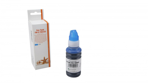 T664240 K kompatible Ink Bottle 70ml cyan für Epson Ecotank ET-2500 ET-2550 ET-2600 ET-2650 ET-4500 ET-14000 ET-L100 ET-L110 ET-L200 ET-L210 ET-L300 ET-L310 ET-L350 ET-L355 ET-L360 ET-L361 ET-L365 ET-L380 ET-L382 ET-L385 ET-L386 ET-L455 ET-L480 ET-L485 ET