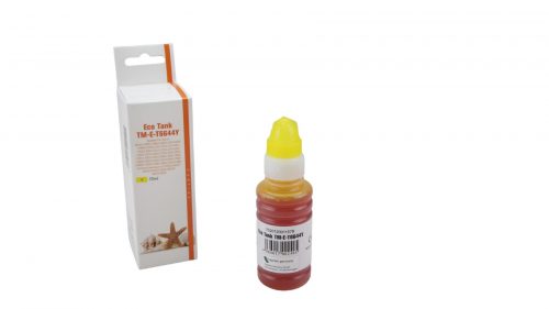 T664440 K kompatible Ink Bottle 70ml yellow für Epson Ecotank ET-2500 ET-2550 ET-2600 ET-2650 ET-4500 ET-14000 ET-L100 ET-L110 ET-L200 ET-L210 ET-L300 ET-L310 ET-L350 ET-L355 ET-L360 ET-L361 ET-L365 ET-L380 ET-L382 ET-L385 ET-L386 ET-L455 ET-L480 ET-L485
