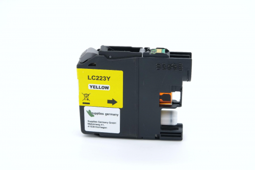 LC223Y K LC225Y K kompatible Patrone 10ml yellow für brother DCP-J4120DW DCP-J562DW MFC-J4420DW MFC-J4620DW MFC-J4625DW MFC-J480DW MFC-J5320DW MFC-J5620DW MFC-J5625DW MFC-J5720DW MFC-J680DW MFC-J880DW