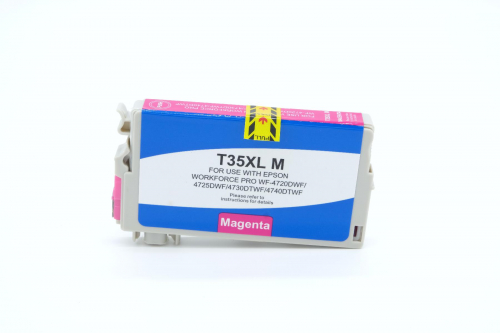 T3593 K kompatible Patrone ersetzt EPSON 35 / 35XL magenta für EPSON Workforce Pro WF-4720DW WF-4725DWF WF-4730DTWF WF-4735DTWF WF-4740DTWF