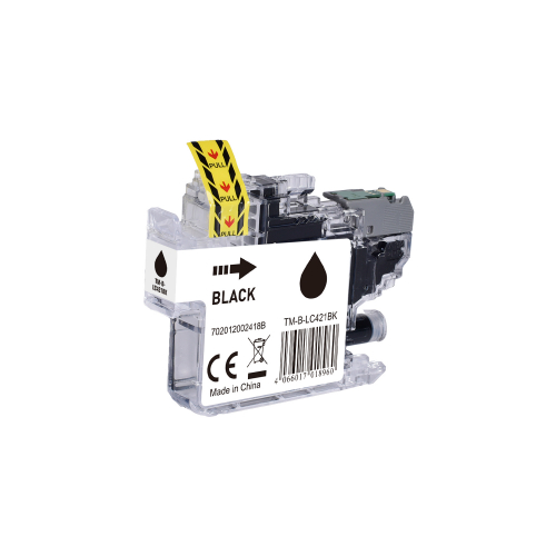 LC-421BK K kompatible Tintenpatrone black ca. 200 S. für brother DCP-J1050DW DCP-J1140DW DCP-J1800DW MFP-J1010DW