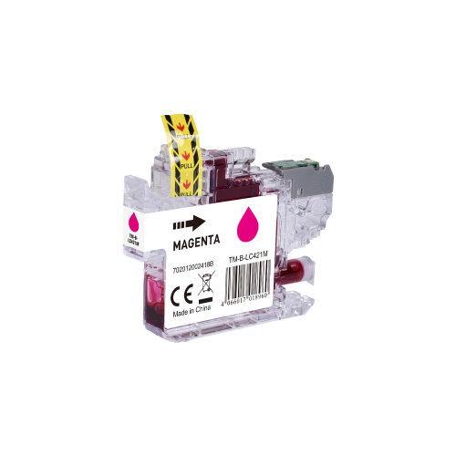 LC-421M K kompatible Tintenpatrone magenta ca. 200 S. für brother DCP-J1050DW DCP-J1140DW DCP-J1800DW MFP-J1010DW 
