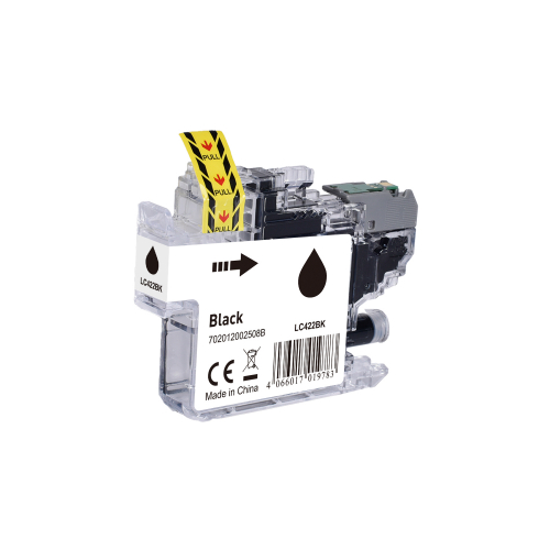 LC-422BK K kompatible Tintenpatrone black 16ml für Brother MFC-J5340 DW MFC-J5340 DWE Ecopro MFC-J5345 DW MFC-J5740 DW MFC-J6540 DW MFC-J6540 DWE MFC-J6590 DW MFC-J6940 DW