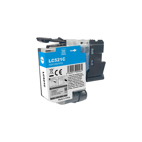 LC-521C K kompatible Tintenpatrone cyan ca. 500 S. für brother DCP-J1260W  DCP-J1300 Series  DCP-J1310DW  DCP-J1313DW  DCP-J1360DW  DCP-J1460DW