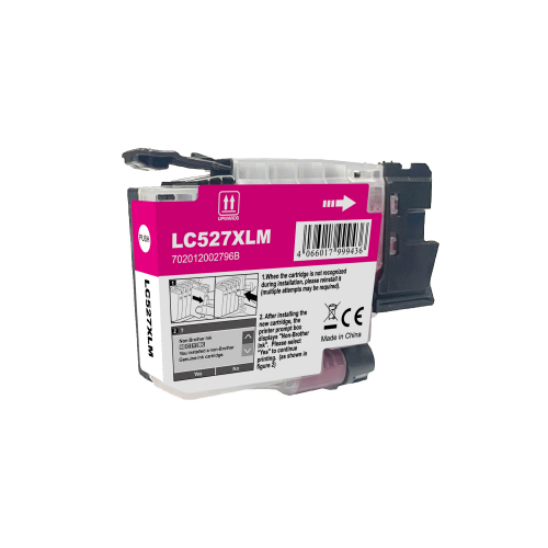 LC-527M K XL kompatioble Tintenpatrone magenta  ca. 2.000 S. für brother MFC-J4350DW  MFC-J4550DW  MFC-J6560DW  MFC-J6760DW  MFC-J6960DW  MFC-J6970 Series  MFC-J6975DW  MFC-J6977DW