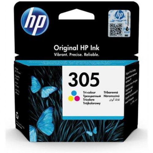 HP 305 Original Color ca. 100 Seiten 3YM60AE für HP Deskjet 2700, HP DeskJet 2720, HP DeskJet Plus 4120, HP Envy 6020, HP Envy Pro 6420
