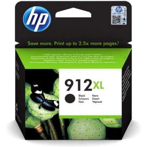 HP 912XL black 3YL84AE Originalpatrone XL-Füllung für HP Officejet Pro 8010, 8012, 8014, 8015, 8020, 8022, 8023, 8024, 8025