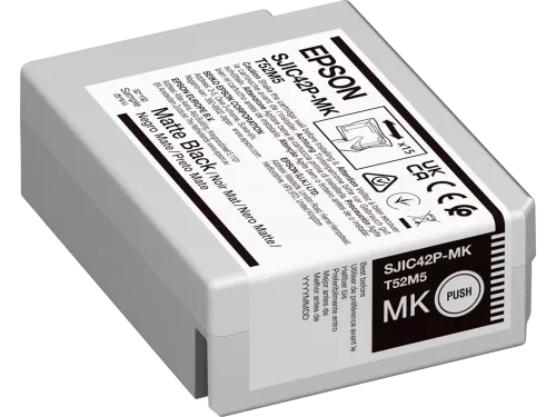 C13T52M540  EPSON SJIC42PY CW Tinte matt black 50ml
