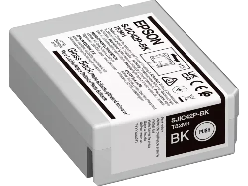 C13T52M140  EPSON SJIC42PY CW Tinte black 50ml