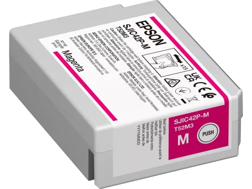 C13T52M340  EPSON SJIC42PY CW Tinte magenta 50ml
