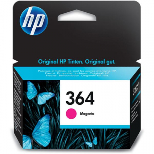 HP 364 Original magenta für HP Deskjet 3520 3522 3524 Officejet 4620 4622 HP Photosmart D5445 D5460 D5463 D5468 B8550 C309A C5324 C5370 C5373 C5380 C5383 C5388 C5390 C5393 C6300 C6324 C6380 C6383 D7560 Pro B8850 B010a B109a B109n 5510 B111a B110a B209a B2
