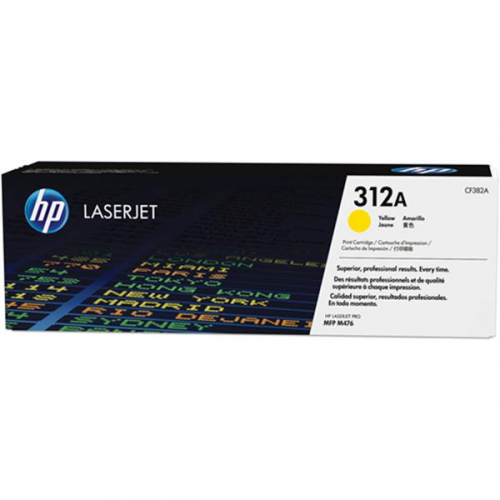 HP CF382A HP Original Tonerkartusche 312A ca. 2.700 S. yellow für Color LaserJet Pro 400 color MFP M476 M476nw M476dn M476dw