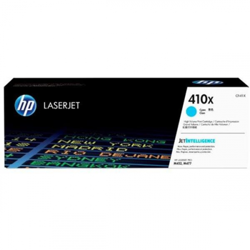 HP CF411X HP Original Tonerkartusche 410X ca. 5.000 S. cyan für HP Laserjet Pro M377dw M452 M452dn M452nw MFP M477 M477fdn M477fdw M477fnw