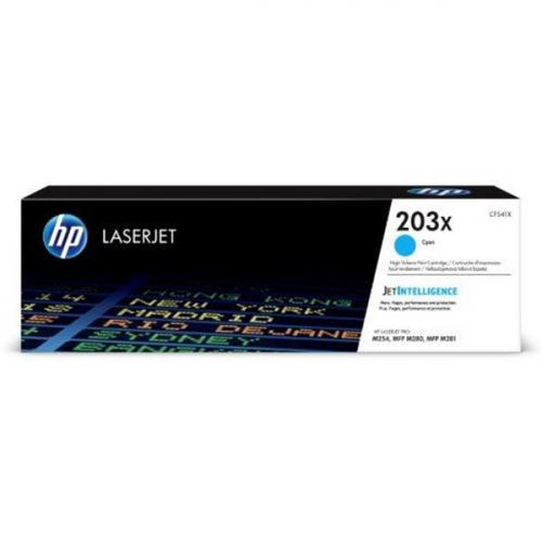 HP CF541X HP 203X Original Tonerkartusche ca. 2.500 S. cyan für HP Color Laserjet Pro M254dw M254nw M280nw M281fdw F281fdn