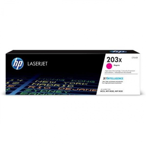 HP CF543X HP 203X Original Tonerkartusche ca. 2.500 S. magenta für HP Color Laserjet Pro M254dw M254nw M280nw M281fdw F281fdn