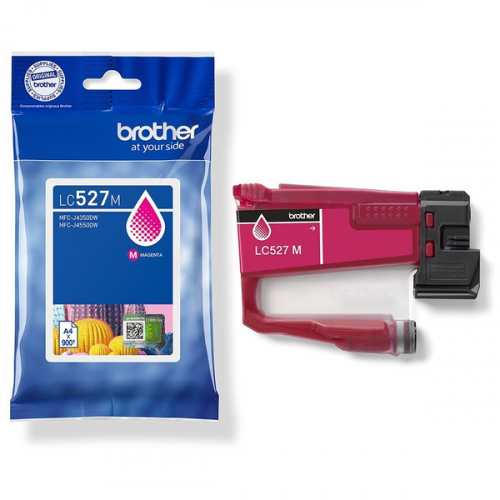 LC-527M brother Original Tintenpatrone magenta ca. 900 S. für brother MFC-J4350DW  MFC-J4550DW  MFC-J6560DW  MFC-J6760DW  MFC-J6960DW  MFC-J6970 Series  MFC-J6975DW  MFC-J6977DW