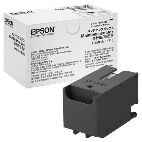 C13T671600 Resttintenbehälter, 50.000 Seiten für Epson WorkForce Pro WF-C 5210 DW Epson WorkForce Pro WF-C 529 R DTW Epson WorkForce Pro WF-C 5290 DW Epson WorkForce Pro WF-C 5290 DW BAM Epson WorkForce Pro WF-C 5290 RDTW BAM Epson WorkForce Pro WF-C 5290