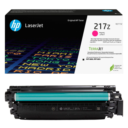 HP W2173Z HP Originaltonerkartusche 217Z ca. 24.000 S. magenta für Color LaserJet Enterprise MFP 6800/Flow MFP 6800/6801
