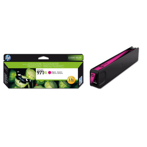 HP 971XL CN627AE Originalpatrone magenta ca. 6.600 S. für HP Officejet Pro X451dw/X476dw MFP