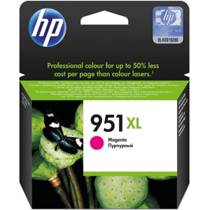 HP 951XL Originalpatrone XL-Füllung (HPCN047AE) magenta für ​HP Officejet Pro 8100 8600 8610 8615 8616 8620 8625 8630 8640 8660 Pro 251dw Pro276dw